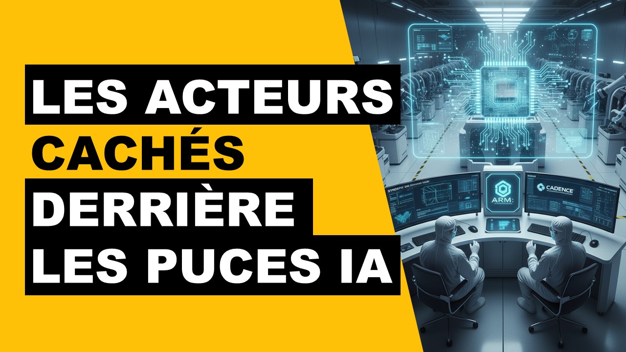 Lire la suite à propos de l’article Arm, Synopsys, Cadence : les acteurs cachés de la conception des puces d’IA